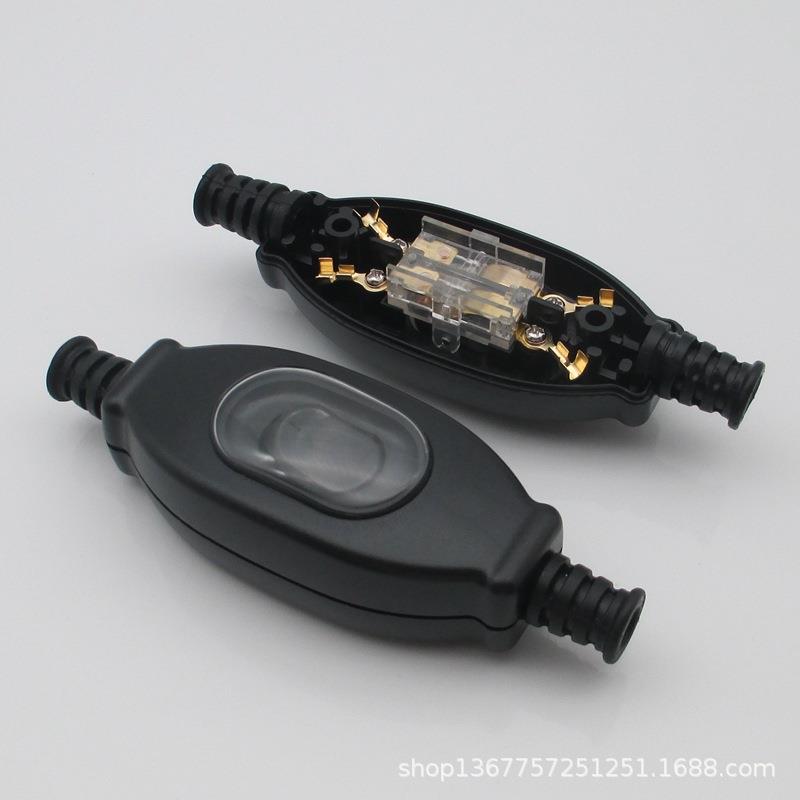 204防水开关灯具电器银触点防尘双切线上开关 IP65 ZJXXDZ 3A250V