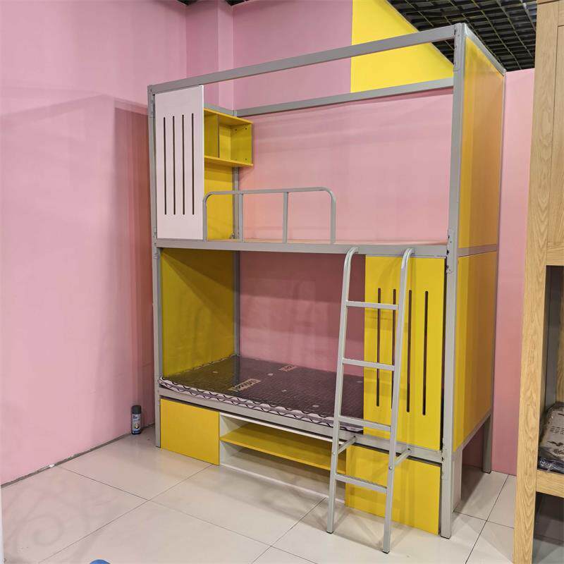 太空舱上下床宿舍铁架床学生床学校简约双层床建筑工地上下床