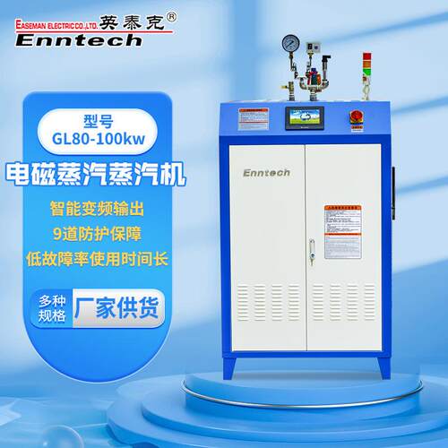 蒸汽热源设备立式工业商用电磁蒸汽发生器全自动小型电磁蒸汽锅炉