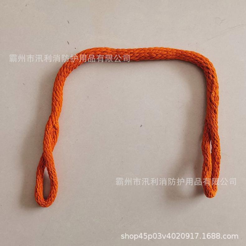 电力施工蚕丝防潮无极绳手动编织无结绳耐高压环形绝缘绳蚕丝绳