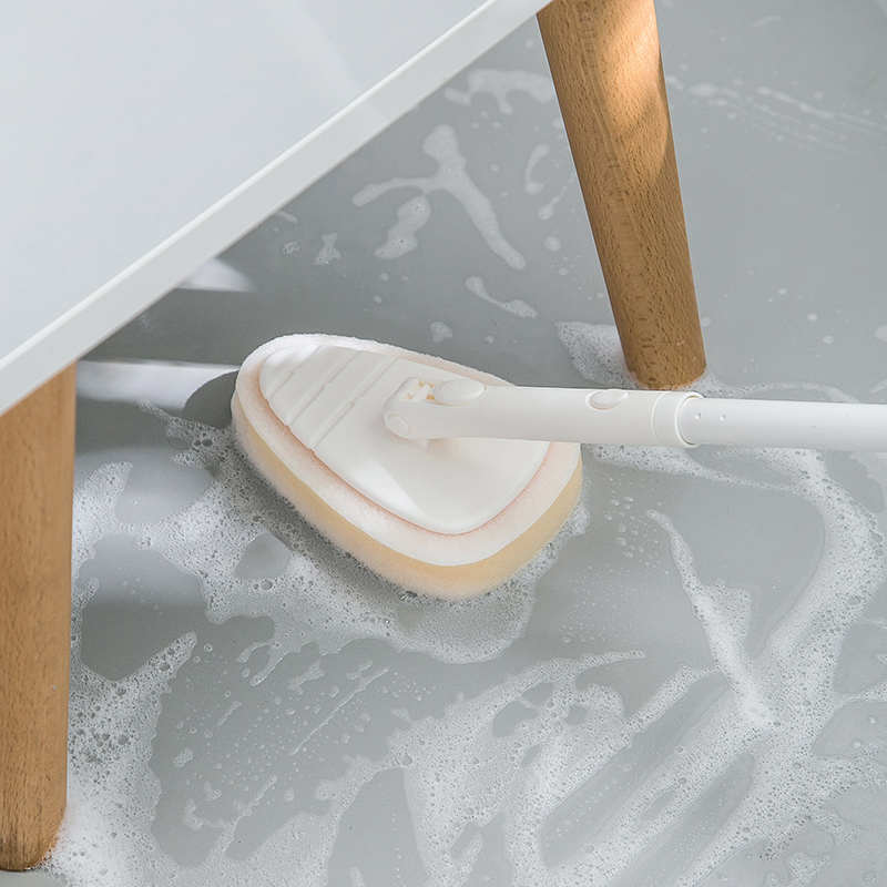 J6DA长柄软毛地刷卫生间浴室厕所瓷砖刷墙面地板清洁刷洗浴缸不伤