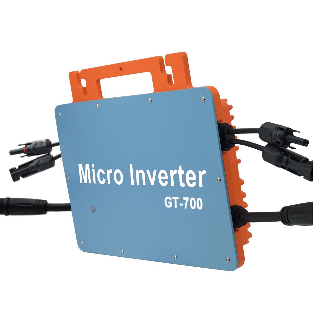 700W110V/220V太阳能发电单相智能WIFI控制并网逆变器