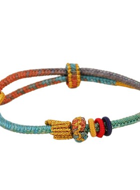 文昌结上岸锦鲤编织红绳礼物手链