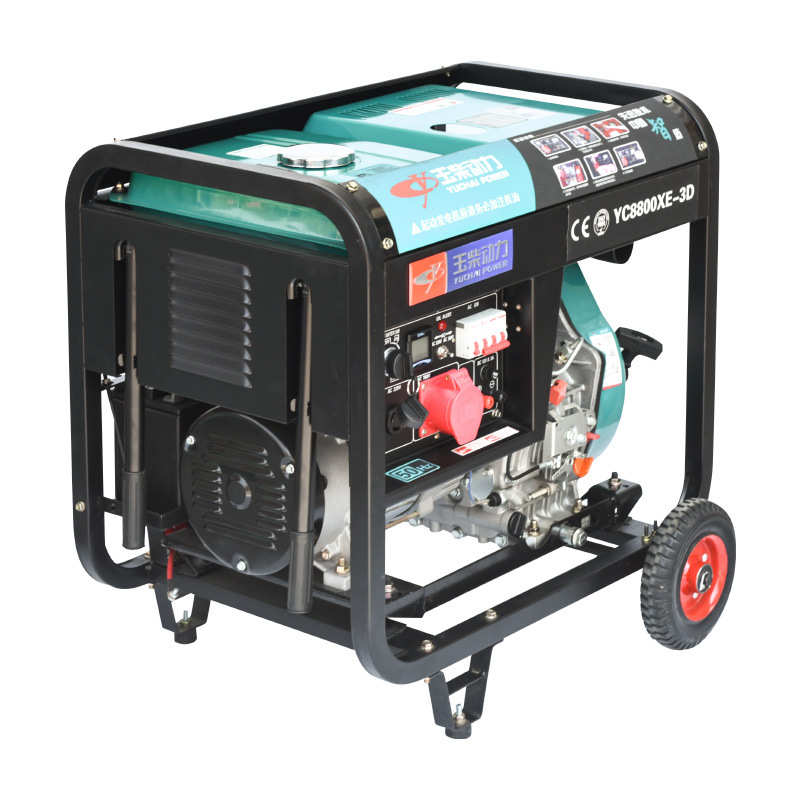 玉柴动力3kw5kw8KW10千瓦户外便携式发电机组柴油发电机小型家用