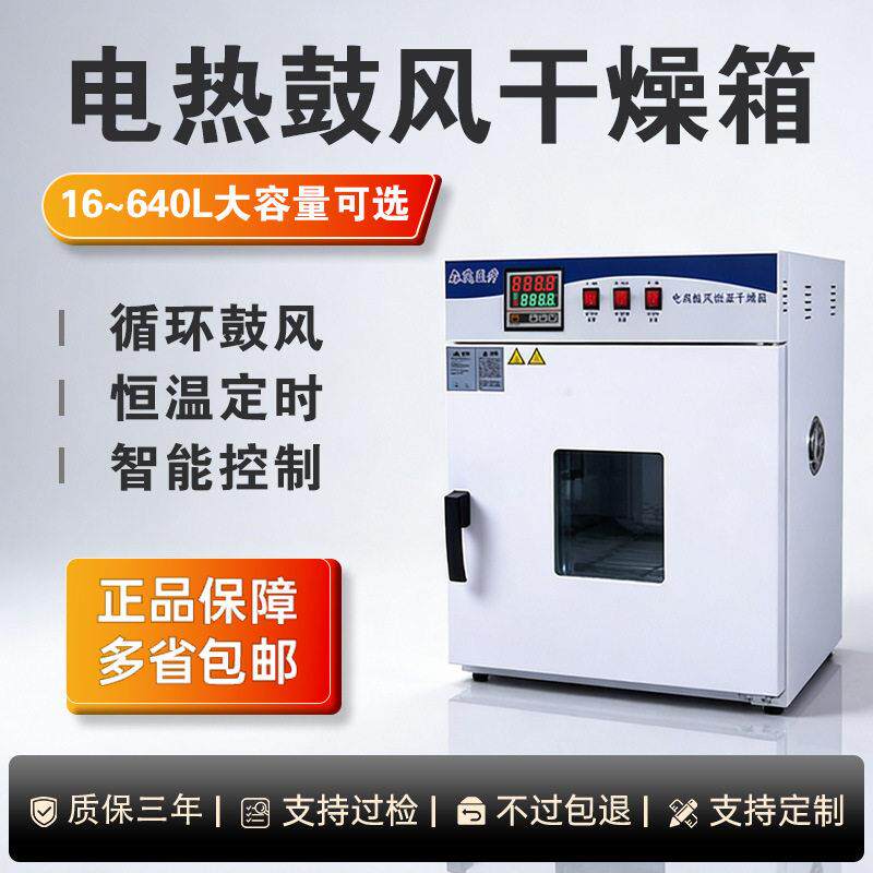 工厂用电热恒温鼓风干燥箱 小型温工业烤箱烘干机实验室烘箱