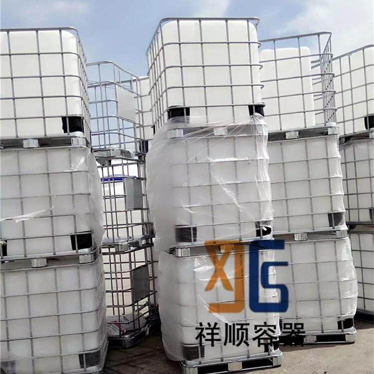 IBC-1000L集装桶小口吨桶塑料千升桶PE料集装桶车载运输水箱