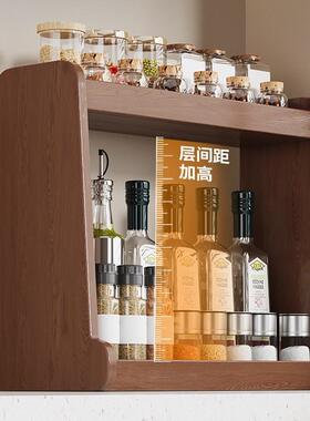 盐置物架调料品双层家台面功能NLA调味料多放用油酱醋的收纳架子