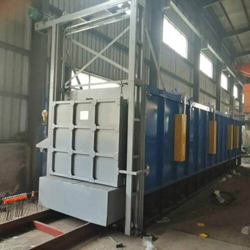 厂家量身制造RT2双头台车对开式电阻炉台车式热处理炉工业电炉