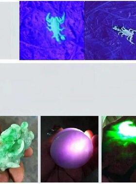 9LED Portable Mini Night Light UV Currency Detector