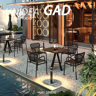 UN天堂鸟酒吧户外桌椅组合清吧精酿外摆酒馆音乐餐吧西餐厅咖啡厅