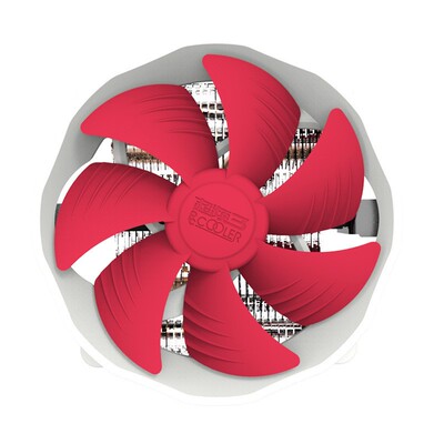 超频三七星瓢虫V6电脑cpu散热器 775/1150/1155/amd静音4铜管现货