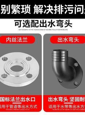 人民割式上污水泵海22池LHA0V抽粪泥浆化粪排污抽水三相3切80V潜