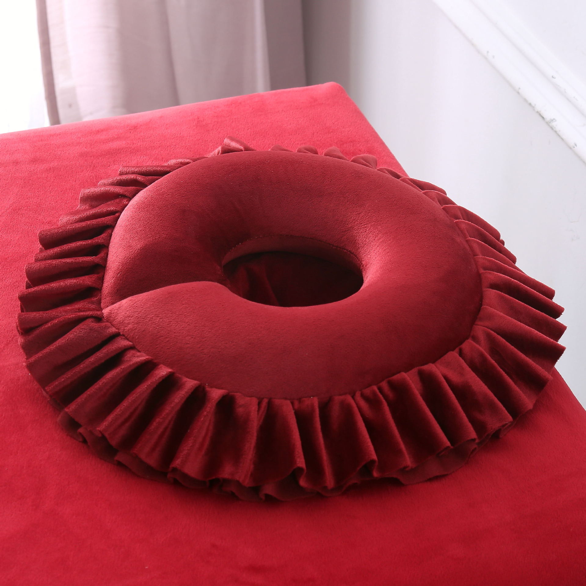 美容院美容枕头枕头按摩便携枕