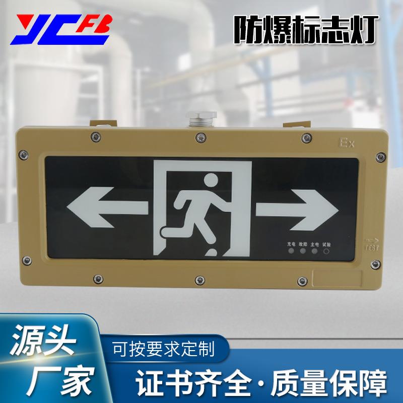 BYY防爆标志灯防爆安全出口标志灯LED防爆双头LED应急灯