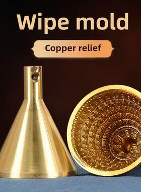 摩模八塔模千铜像塔尼泥摩泥塑印百塔饰