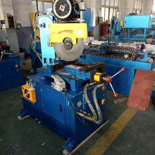 YJ425Y液压半自动切管机圆锯机切割机铝型材