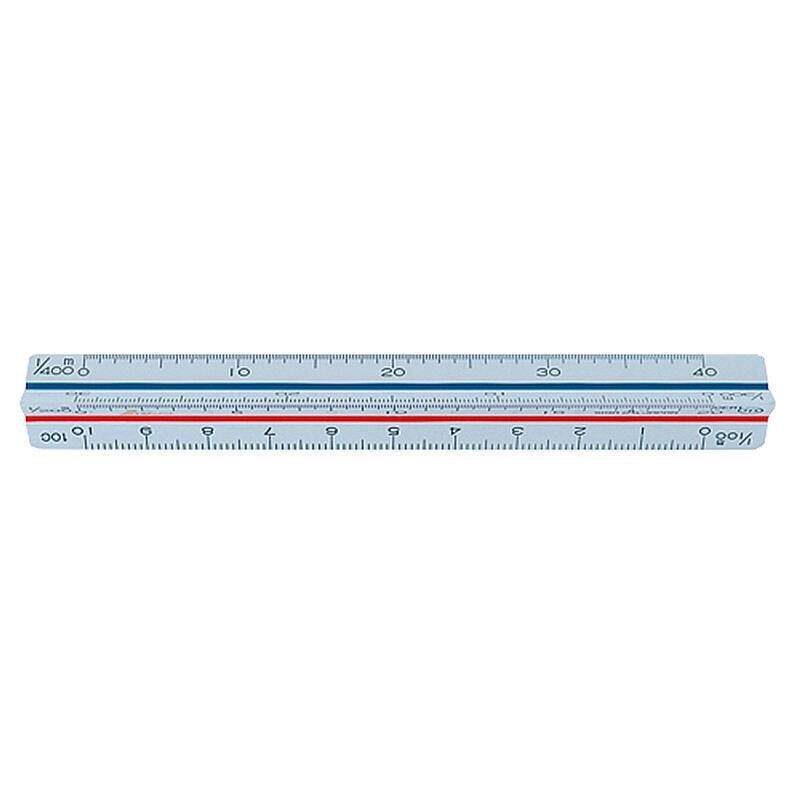 Shinwa亲和测定 三角比例尺 A-10 10cm JIS /70777