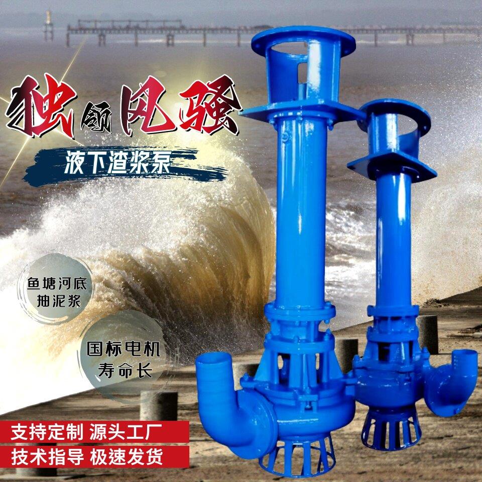 YZ液下渣浆泵立式耐磨泥浆泵高扬程河底池塘清淤排污泵抽沙吸砂机