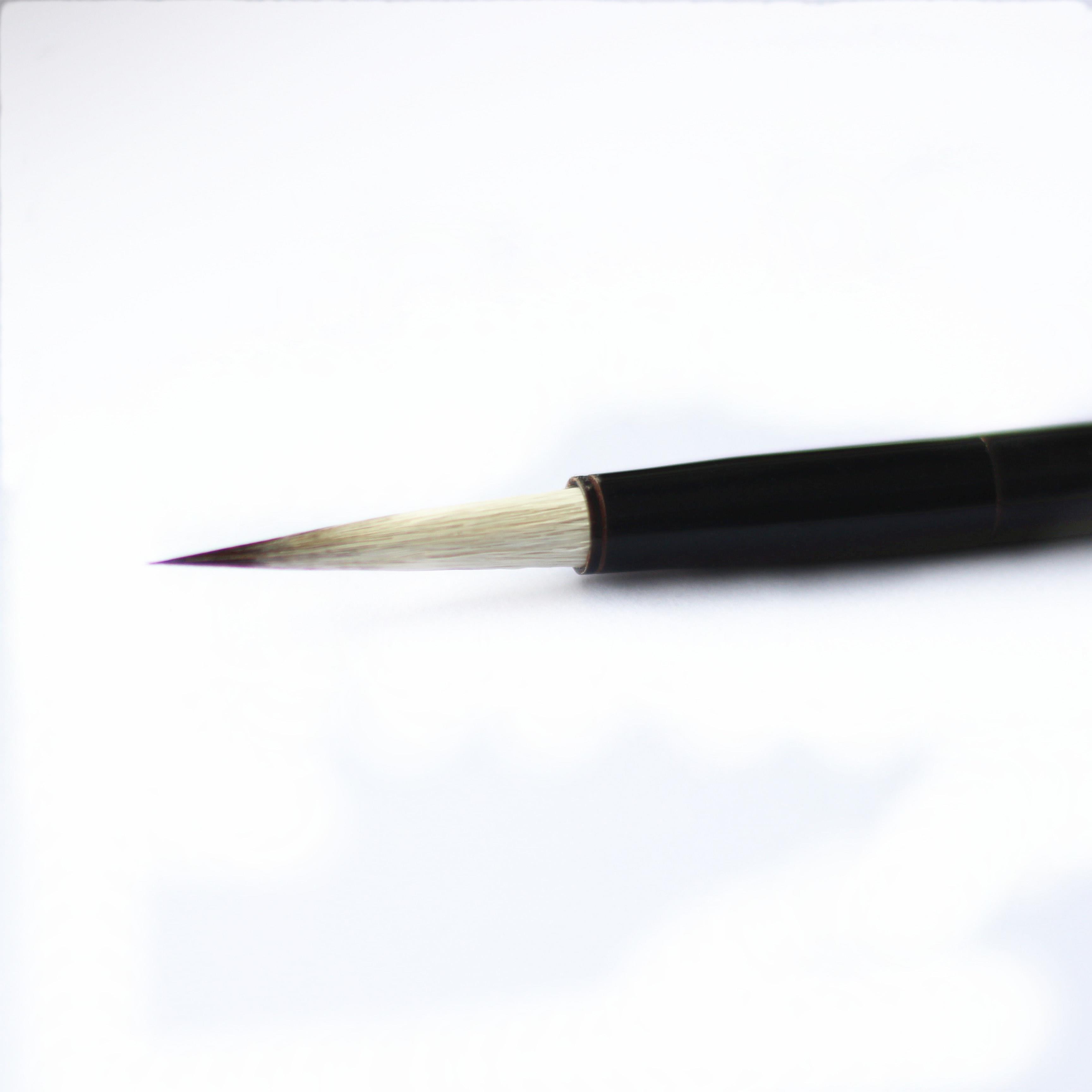 蜀宝堂笔庄 忆涵勾线白描水彩国画工笔画狼兼毫 纯手工毛笔