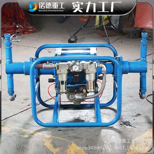 防爆煤安气动压力泵2ZBQ矿用气动注浆泵双缸水泥输送泵输送柱塞泵