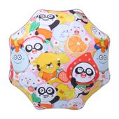 儿童伞安全伞圆角儿童伞卡通萌芽熊直杆伞自动圆角伞安全自开收伞