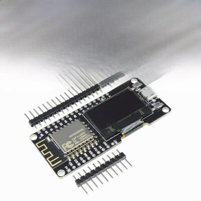 Nodemcu Wifi Esp8266开发板与0.96英寸Oled显示模块
