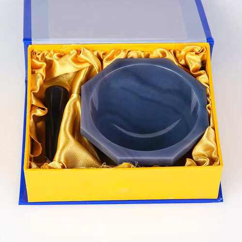 厂家批发天然玛瑙原矿石制作固体研磨磨粉4~32cm A级玛瑙研钵乳钵