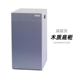 鱼缸底柜实木水族箱彷ada风海水缸超白底滤雨林缸水草缸