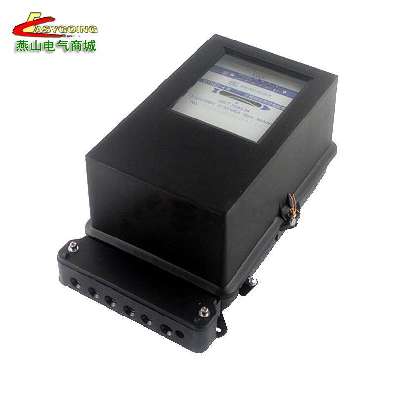 三相四线有功电能表DT862-4 220/380V 3X10(40)A机械式电度表