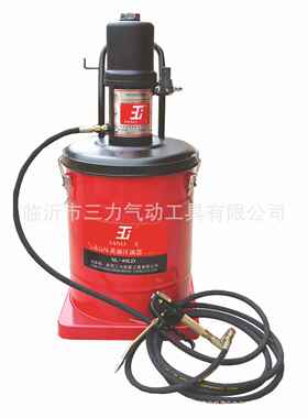 供应SANLI三力气动工具黄油加注设备SL-40LD气动高压黄油机