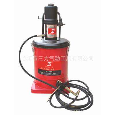 供应SANLI三力气动工具黄油加注设备SL-40LD气动高压黄油机