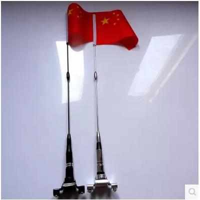 车上插的小红旗五星红旗车外摆件汽车天线小红旗车载红旗外置车顶