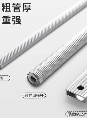 ?衣柜杆降挂衣高双缓冲拉杆升降式衣架自动无品牌/回位下拉柜式晾