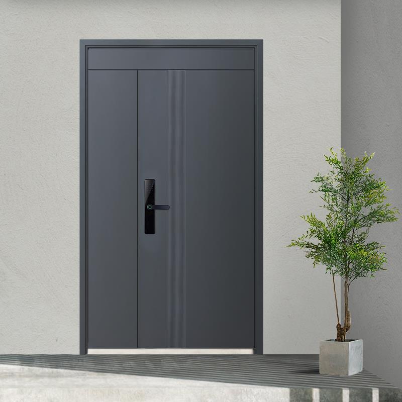 防盗门家用入户门室内外农村楼道大门进户门子母加高智能锁单开门