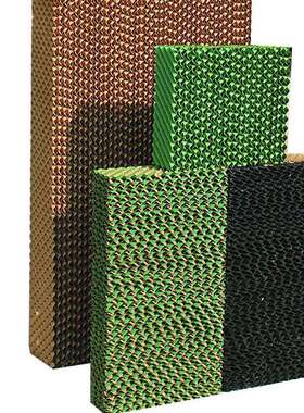 7090降温水帘纸芯棕色黑色绿色环保湿帘纸芯畜牧养殖水帘