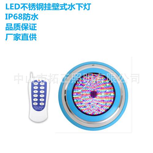 LED泳池灯挂壁式水下灯15W25W35W低压12V