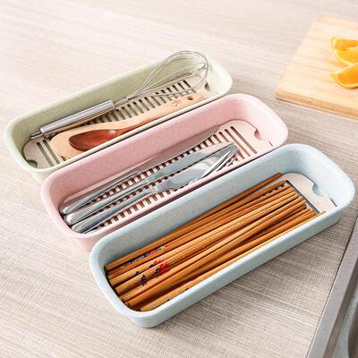 Kitchen Storage Rack with Ventilated Chopstick Holder, Utens