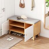 凳可坐式 柜坐凳一体长条凳穿鞋 鞋 架可坐鞋 凳 柜家用门口入户鞋 换鞋