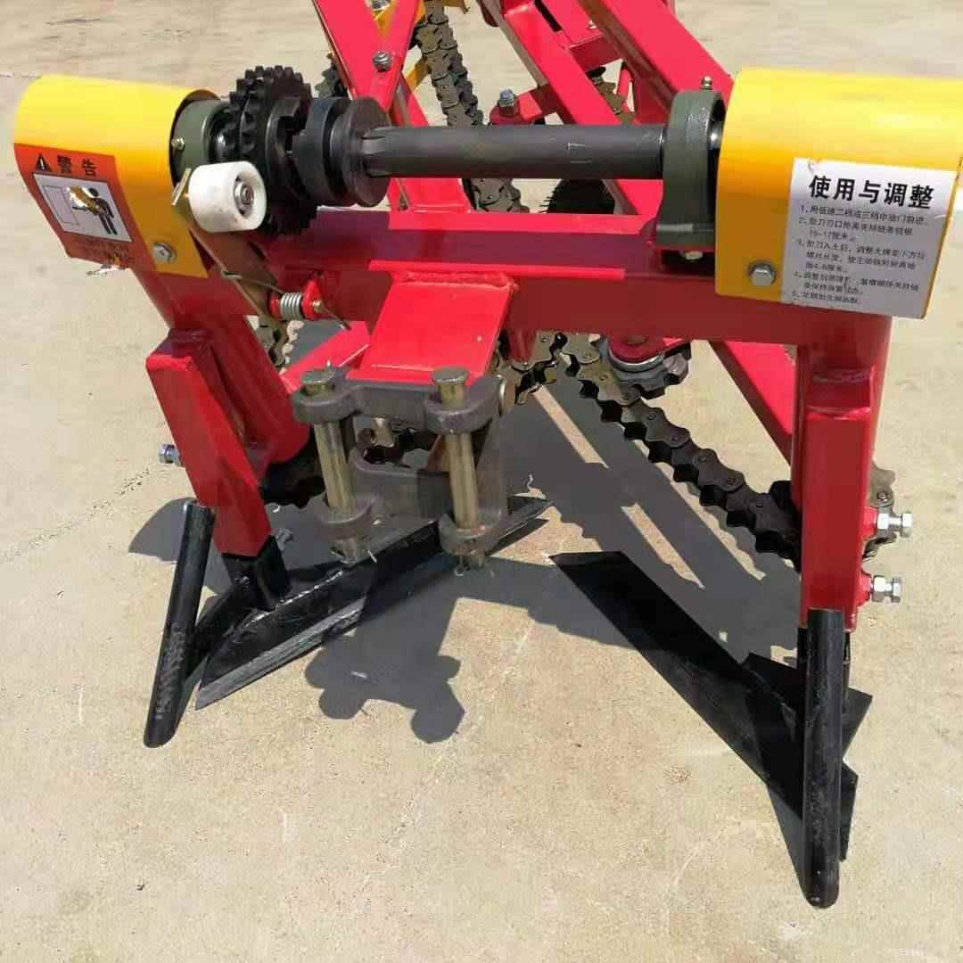 手带链条花扶生收晃获机 家用XPR农用花生摘果机 筛式式花生收获