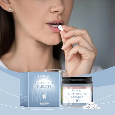 Oralhoe Toothpaste Tablets - Gentle ingredients for cleaning