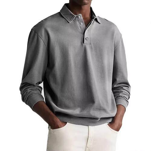 Men's collar shirt, men's top, base shirt