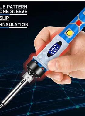 80电W数显恒温可169调烙电子维修工具焊锡焊接工具焊笔家铁用电套