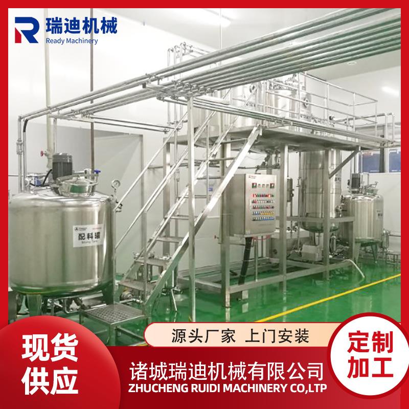 全自动鸭血杀菌加工设备鸭血花加工所需过滤器血豆腐深加工脱气罐