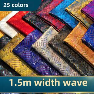 Qipao fabric for brocade and satin fabric for tang dynasty c