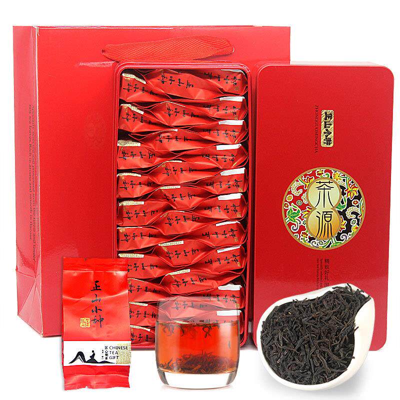 正山小种茶叶桐木关红茶袋装礼盒装自喝送礼包邮福建红茶