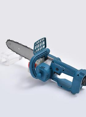 Tian锂电单手锯刷电链锯充电式家无YL-14寸1用C园林小型伐木切锯