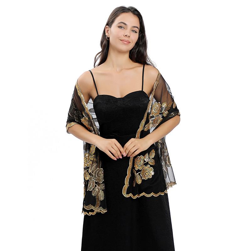 Women Shawl Dress Evening Dress Wedding Bridesmaid Bride