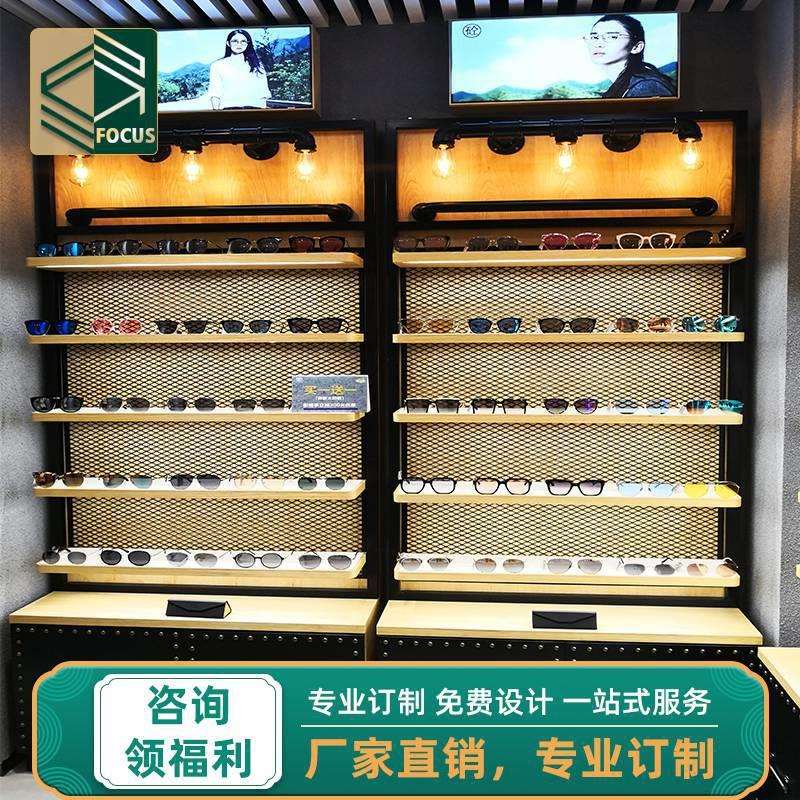厂家直销眼镜展示墨柜货架木质YJ007漆展柜镜太阳眼烤镜示架货柜