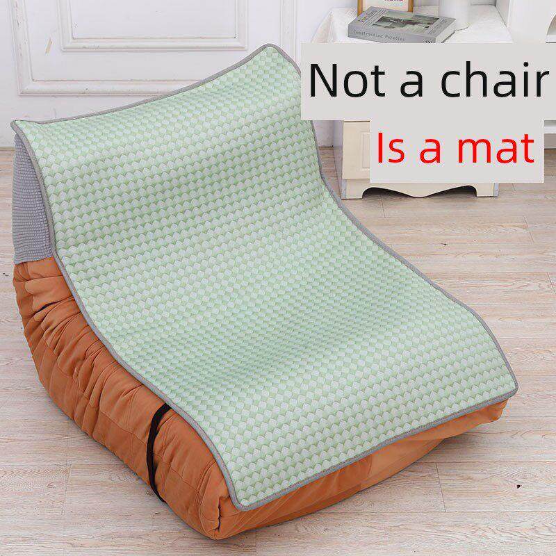 夏季懒人毛毛虫坐垫靠背一体夏天懒人榻榻米沙发摇摇椅子垫套罩子