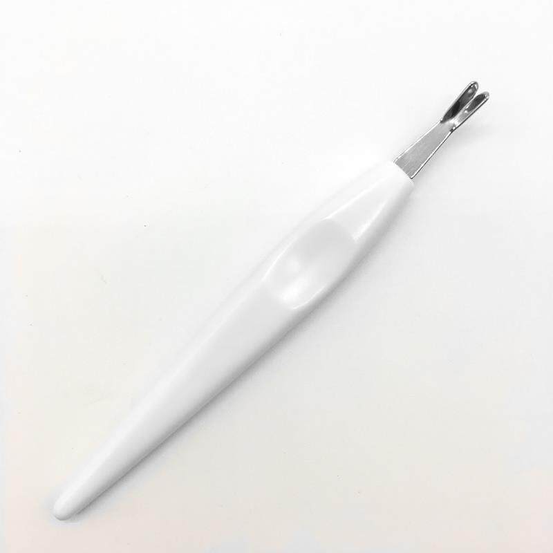 高档本进口贝印死皮推叉除倒刺型去角质老茧美甲修V日指型甲工具